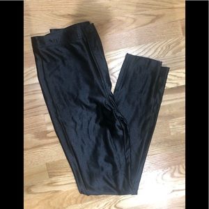 American apparel black disco pants